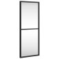 vidaXL Wandspiegel Schwarz 20x50 cm Rechteckig Eisen vidaXL Wandspiegel Schwarz 20x50 cm Rechteckig Eisen
