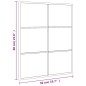 vidaXL Wandspiegel Schwarz 50x60 cm Rechteckig Eisen vidaXL Wandspiegel Schwarz 50x60 cm Rechteckig Eisen