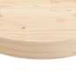 vidaXL Tischplatte Rund Ø70x3 cm Massivholz Kiefer vidaXL Tischplatte Rund Ø70x3 cm Massivholz Kiefer