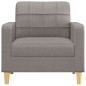 vidaXL Sofasessel Taupe 60 cm Stoff vidaXL Sofasessel Taupe 60 cm Stoff