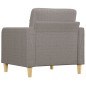 vidaXL Sofasessel Taupe 60 cm Stoff vidaXL Sofasessel Taupe 60 cm Stoff