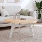 vidaXL Tischplatte Rund Ø90x3 cm Massivholz Kiefer vidaXL Tischplatte Rund Ø90x3 cm Massivholz Kiefer