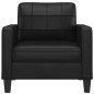 vidaXL Sessel Schwarz 60 cm Kunstleder vidaXL Sessel Schwarz 60 cm Kunstleder