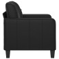 vidaXL Sessel Schwarz 60 cm Kunstleder vidaXL Sessel Schwarz 60 cm Kunstleder