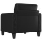 vidaXL Sessel Schwarz 60 cm Kunstleder vidaXL Sessel Schwarz 60 cm Kunstleder