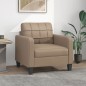 vidaXL Sessel Cappuccino-Braun 60 cm Kunstleder vidaXL Sessel Cappuccino-Braun 60 cm Kunstleder