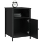 vidaXL Nachttische 2 Stk. Schwarz 40x42x60 cm Holzwerkstoff vidaXL Nachttische 2 Stk. Schwarz 40x42x60 cm Holzwerkstoff