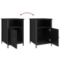 vidaXL Nachttische 2 Stk. Schwarz 40x42x60 cm Holzwerkstoff vidaXL Nachttische 2 Stk. Schwarz 40x42x60 cm Holzwerkstoff