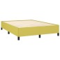 Bettgestell Grün 140x190 cm Stoff Bettgestell Grün 140x190 cm Stoff