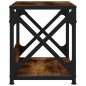 vidaXL Druckerständer 2 Ablagen Räuchereiche 44x26x31,5 cm vidaXL Druckerständer 2 Ablagen Räuchereiche 44x26x31,5 cm
