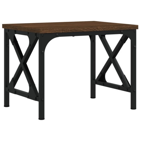 vidaXL Druckerständer Braun Eichen-Optik 40x30x31 cm Holzwerkstoff