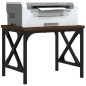 vidaXL Druckerständer Braun Eichen-Optik 40x30x31 cm Holzwerkstoff vidaXL Druckerständer Braun Eichen-Optik 40x30x31 cm Holzwerkstoff