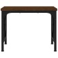 vidaXL Druckerständer Braun Eichen-Optik 40x30x31 cm Holzwerkstoff vidaXL Druckerständer Braun Eichen-Optik 40x30x31 cm Holzwerkstoff