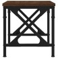 vidaXL Druckerständer Braun Eichen-Optik 40x30x31 cm Holzwerkstoff vidaXL Druckerständer Braun Eichen-Optik 40x30x31 cm Holzwerkstoff