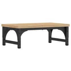 vidaXL Monitorständer Sonoma-Eiche 37x23x14 cm Holzwerkstoff
