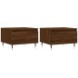vidaXL Couchtische 2 Stk. Braun Eichen-Optik 50x46x35 cm Holzwerkstoff vidaXL Couchtische 2 Stk. Braun Eichen-Optik 50x46x35 cm Holzwerkstoff