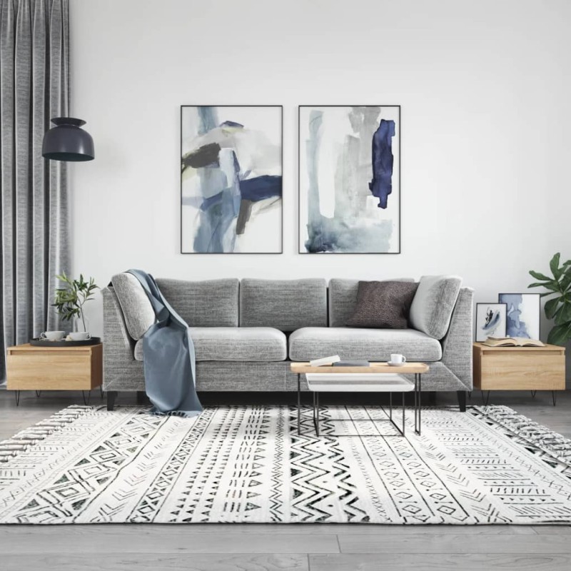 vidaXL Couchtische 2 Stk. Sonoma-Eiche 50x46x35 cm Holzwerkstoff vidaXL Couchtische 2 Stk. Sonoma-Eiche 50x46x35 cm Holzwerkstoff