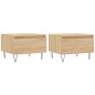 vidaXL Couchtische 2 Stk. Sonoma-Eiche 50x46x35 cm Holzwerkstoff vidaXL Couchtische 2 Stk. Sonoma-Eiche 50x46x35 cm Holzwerkstoff