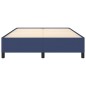 Bettgestell Blau 140x200 cm Stoff Bettgestell Blau 140x200 cm Stoff