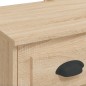vidaXL Schminktisch mit LED-Leuchten Sonoma-Eiche 90x42x132,5 cm vidaXL Schminktisch mit LED-Leuchten Sonoma-Eiche 90x42x132,5 cm
