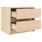 vidaXL Nachttische 2 Stk. 40x31x35,5 cm Massivholz Kiefer vidaXL Nachttische 2 Stk. 40x31x35,5 cm Massivholz Kiefer