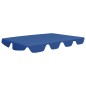 vidaXL Ersatzdach für Hollywoodschaukel Blau 150/130x70/105 cm vidaXL Ersatzdach für Hollywoodschaukel Blau 150/130x70/105 cm
