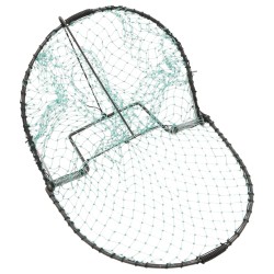 vidaXL Vogelfalle Grün 30 cm Stahl