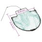 vidaXL Vogelfalle Grün 30 cm Stahl vidaXL Vogelfalle Grün 30 cm Stahl