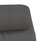 vidaXL Relaxsessel mit Fußstütze Dunkelgrau Stoff vidaXL Relaxsessel mit Fußstütze Dunkelgrau Stoff