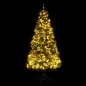 vidaXL Weihnachtsbaum mit Beleuchtung und Kiefernzapfen Grün 225 cm vidaXL Weihnachtsbaum mit Beleuchtung und Kiefernzapfen Grün 225 cm