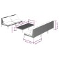 vidaXL 6-tlg. Garten-Lounge-Set mit Kissen Poly Rattan Dunkelgrau vidaXL 6-tlg. Garten-Lounge-Set mit Kissen Poly Rattan Dunkelgrau