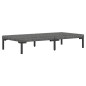 vidaXL 5-tlg. Garten-Lounge-Set mit Kissen Poly Rattan Dunkelgrau vidaXL 5-tlg. Garten-Lounge-Set mit Kissen Poly Rattan Dunkelgrau