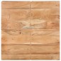 vidaXL Couchtisch 80x80x28 cm Massivholz Akazie