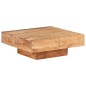 vidaXL Couchtisch 80x80x28 cm Massivholz Akazie