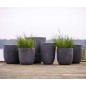 Capi Blumentopf Waste Smooth 35x34 cm Grau Capi Blumentopf Waste Smooth 35x34 cm Grau