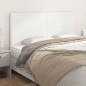 vidaXL Kopfteile 4 Stk. Weiß 80x5x78/88 cm Kunstleder