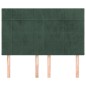vidaXL Kopfteile 4 Stk. Dunkelgrün 72x5x78/88 cm Samt vidaXL Kopfteile 4 Stk. Dunkelgrün 72x5x78/88 cm Samt