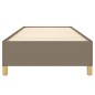 Bettgestell Taupe 80x200 cm Stoff Bettgestell Taupe 80x200 cm Stoff