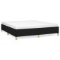 vidaXL Bettgestell ohne Matratze Schwarz 180x200 cm Stoff vidaXL Bettgestell ohne Matratze Schwarz 180x200 cm Stoff