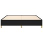 vidaXL Bettgestell ohne Matratze Schwarz 180x200 cm Stoff vidaXL Bettgestell ohne Matratze Schwarz 180x200 cm Stoff
