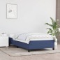 Bettgestell Blau 80x200 cm Stoff Bettgestell Blau 80x200 cm Stoff