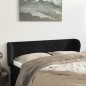 vidaXL Kopfteil mit Ohren Schwarz 147x23x78/88 cm Samt vidaXL Kopfteil mit Ohren Schwarz 147x23x78/88 cm Samt