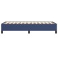 Bettgestell Blau 80x200 cm Stoff Bettgestell Blau 80x200 cm Stoff