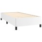 vidaXL Bettgestell Weiß 100x200 cm Kunstleder vidaXL Bettgestell Weiß 100x200 cm Kunstleder