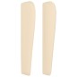 vidaXL Kopfteil mit Ohren Creme 163x23x118/128 cm Stoff vidaXL Kopfteil mit Ohren Creme 163x23x118/128 cm Stoff