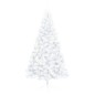 vidaXL Künstlicher Halb-Weihnachtsbaum Beleuchtung Ständer Weiß 150 cm vidaXL Künstlicher Halb-Weihnachtsbaum Beleuchtung Ständer Weiß 150 cm