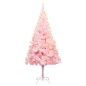 vidaXL Künstlicher Weihnachtsbaum mit Beleuchtung & Ständer Rosa 180cm vidaXL Künstlicher Weihnachtsbaum mit Beleuchtung & Ständer Rosa 180cm