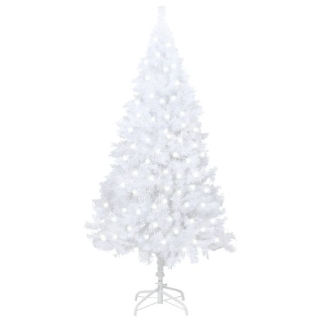 vidaXL Künstlicher Weihnachtsbaum Beleuchtung Buschige Zweige 120 cm