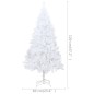 vidaXL Künstlicher Weihnachtsbaum Beleuchtung Buschige Zweige 120 cm vidaXL Künstlicher Weihnachtsbaum Beleuchtung Buschige Zweige 120 cm