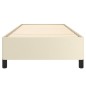 vidaXL Bettgestell Creme 80x200 cm Kunstleder vidaXL Bettgestell Creme 80x200 cm Kunstleder